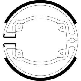 SABOTS DE FREIN - 818 ARRIÈRE