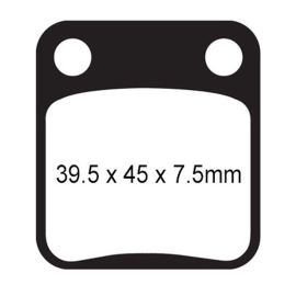 PLAQUETTES DE FREIN - SÉRIE SV - FA54V AVANT/ARRIÈRE