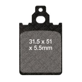 PLAQUETTES DE FREIN - SÉRIE SFA - SFA186 AVANT