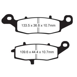PLAQUETTES DE FREIN - SÉRIE V - FA231/2V ARRIÈRE