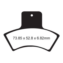 PLAQUETTES DE FREIN - SÉRIE R - FA270R
