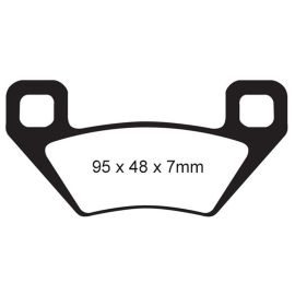 PLAQUETTES DE FREIN - SÉRIE R - FA395R