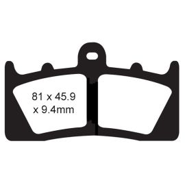 PLAQUETTES DE FREIN - SÉRIE HH - FA613HH AVANT