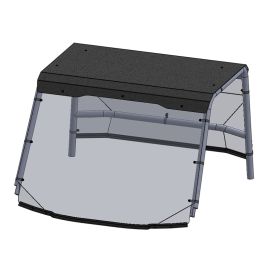 COMBO PARE-BRISE AV/AR ET TOIT HC POLARIS RAN 150 20-22