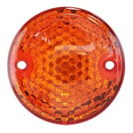 LENTILLE DE CLIGNOTANTS AMBREE