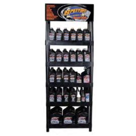 @SPECTRO PETIT PRÉSENTOIR ROULANT MÉTAL GRIS