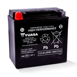 BATTERIE 12V ACTIVÉE À L'USINE YTX14H