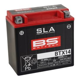 BATTERIE 12V SLA ACTIVÉE À L'USINE BTX14