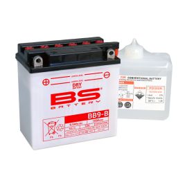 BATTERIE 12V BB9-B AVEC PACK D'ACIDE