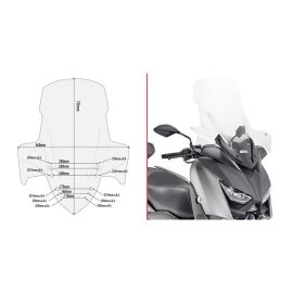 PARE-BRISE YAMAHA X-MAX 300