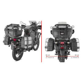 SUPPORTS LATERAUX KAWASAKI KLR 650 S