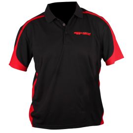 CHANDAIL POLO ITL NOIR/ROUGE