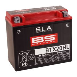BATTERIE 12V BTX20HL SLA ACTIVÉE À L'USINE