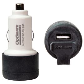 CHARGEUR USB 2100MA DOUBLE - FICHE AUTO