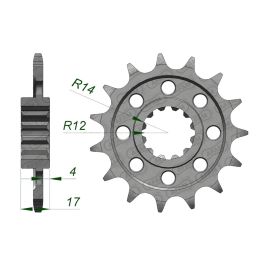 ROUE D'ENGRENAGE 520P