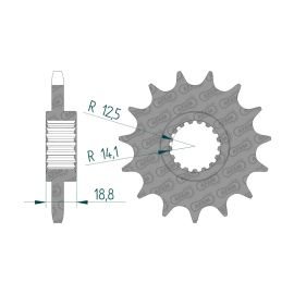 ROUE D'ENGRENAGE 525P