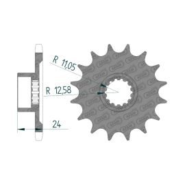 ROUE D'ENGRENAGE 525P