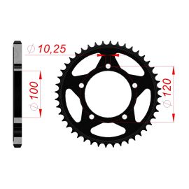 ROUE D'ENGRENAGE AR. 525P