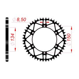 ROUE D'ENGRENAGE AR. 520P