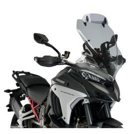 PARE-BRISE TOURING AVEC VISIERE (DUCATI) FUMÉ