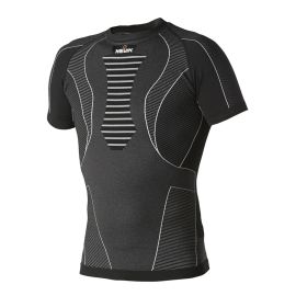 CHANDAIL TECHNIQUE À MANCHES COURTES HEVIK - NOIR