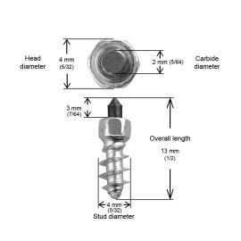 ST - CRAMPONS STANDARD (11MM)