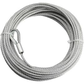 CABLE ACIER SANS CROCHET 5/32' X 49'