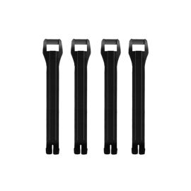 FOUR EXTRA LONG STRAPS GX.J/SG.J BLACK