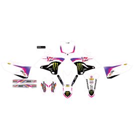 ENSEMBLE GRAPHIQUE ''MONSTER ENERGY RETRO 93'' - YAMAHA YZ125/250
