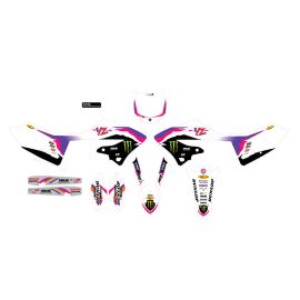 ENSEMBLE GRAPHIQUE ''MONSTER ENERGY RETRO 93'' - YAMAHA YZ125/250
