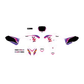 ENSEMBLE GRAPHIQUE ''YZ RETRO 93'' POUR YAMAHA 
