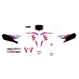 ENSEMBLE GRAPHIQUE ''YZ RETRO 93'' POUR YAMAHA 