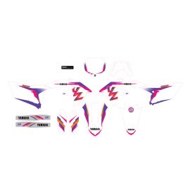 ENSEMBLE GRAPHIQUE ''YZ RETRO 93'' POUR YAMAHA 