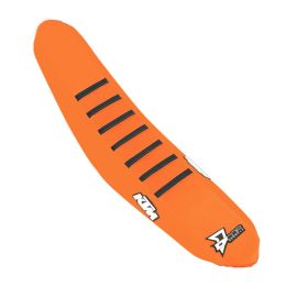 COUVRE-SIÈGE KTM  SX/F 250-450 ORANGE/NEVURES NOIRES
