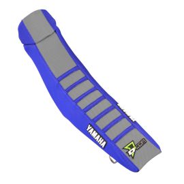 COUVRE-SIÈGE YAMAHA YZF250-450 BLEU/GRIS/NEVURES BLEUES