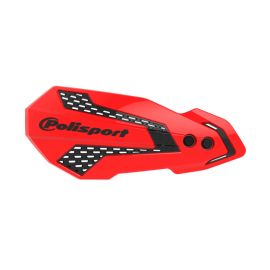 PROTÈGE-MAINS MX FLOW KAWASAKI (ROUGE/NOIR)