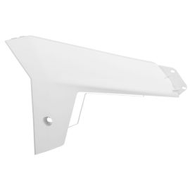 CACHE-RADIATEUR LOWER GASGAS (BLANC)