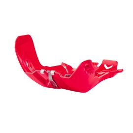 PLAQUE DE PROTECTION MOTEUR GASGAS (ROUGE)