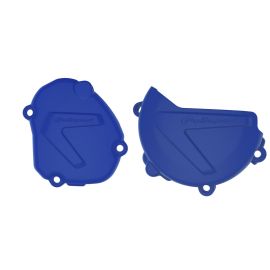 ENSEMBLE PROTECTION DE CARTER D'EMBRAYAGE ET D'ALLUMAGE YAMAHA (BLEU)