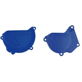 ENSEMBLE PROTECTION DE CARTER D'EMBRAYAGE ET D'ALLUMAGE YAMAHA (BLEU)