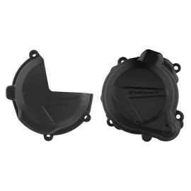 ENSEMBLE PROTECTION DE CARTER D'EMBRAYAGE ET D'ALLUMAGE BETA (NOIR)