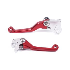 ENSEMBLE DE LEVIER MX ROUGE HONDA