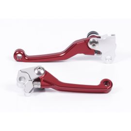 ENSEMBLE DE LEVIER MX ROUGE HONDA