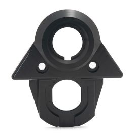 PLAQUE DE SUPPORT D'ALLUMAGE EN ALUMINIUM NOIR