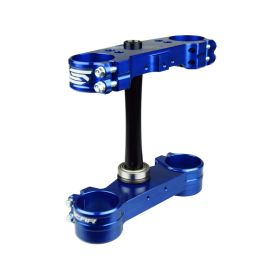 TÉ DE FOURCHE (YAMAHA) DÉPORT 25MM - BLEU