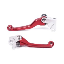ENSEMBLE DE LEVIER MX ROUGE HONDA