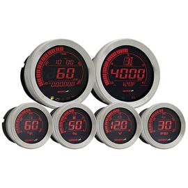 HD-02 ENSEMBLE&NBSP;6PC AVEC TEMPÉRATURE D'HUILE POUR HARLEY-DAVIDSON