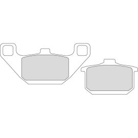 PLAQUETTES DE FREIN SERIE - PLATINUM - (FA85) AVANT/ARRIÈRE