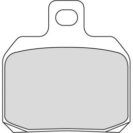 PLAQUETTES DE FREIN SERIE ARGENTO - (FA266) AVANT/ARRIÈRE