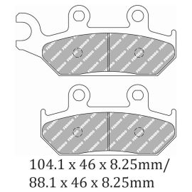 PLAQUETTES DE FREIN SERIE SINTERGRIP
